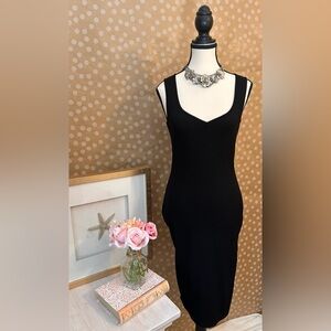 SHEIN Black stretch dress. S